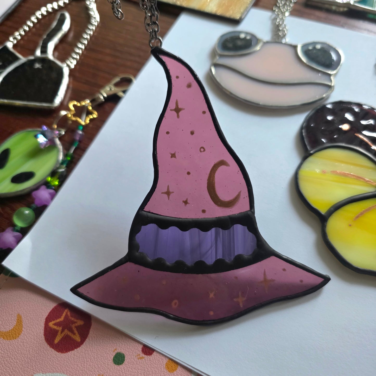 Purple Celestial Witch Hat
