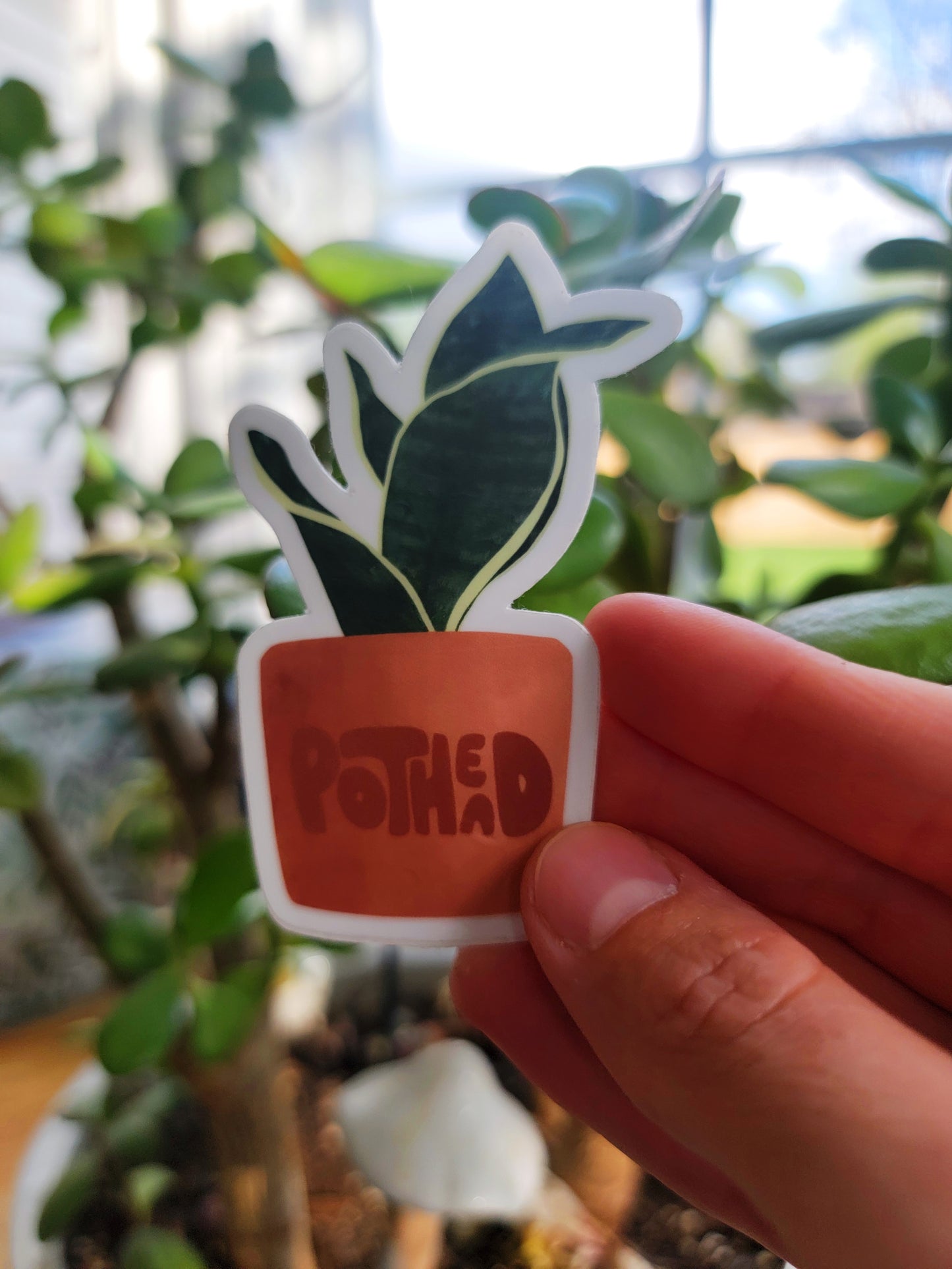 Plant Lover - Pothead - Vinyl Sticker