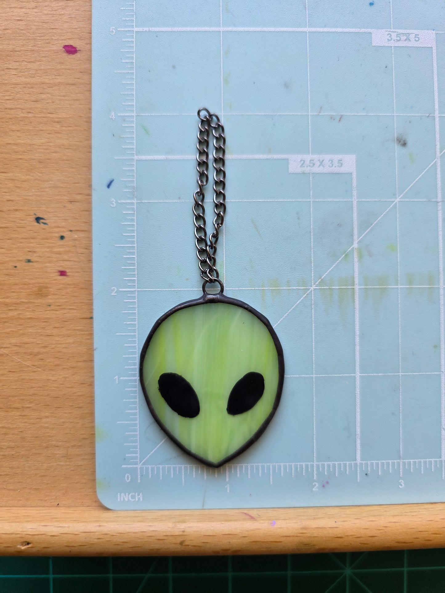 Stained Glass Alien 2