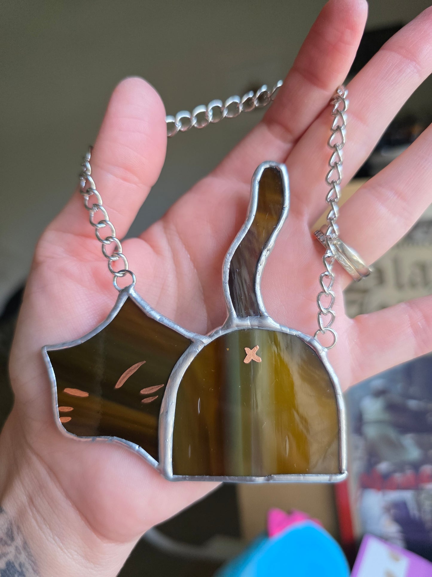 Brown Kitty Butt Glass 2