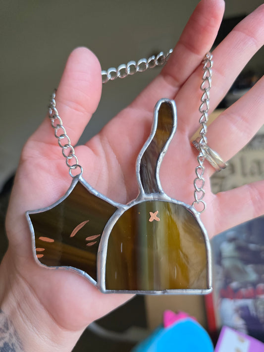 Brown Kitty Butt Glass 2
