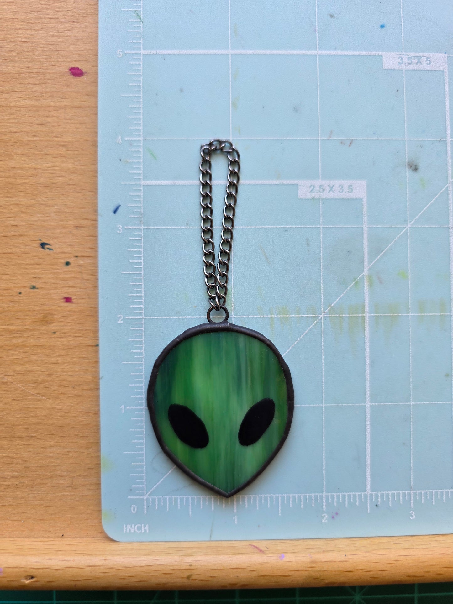 Stained Glass Alien