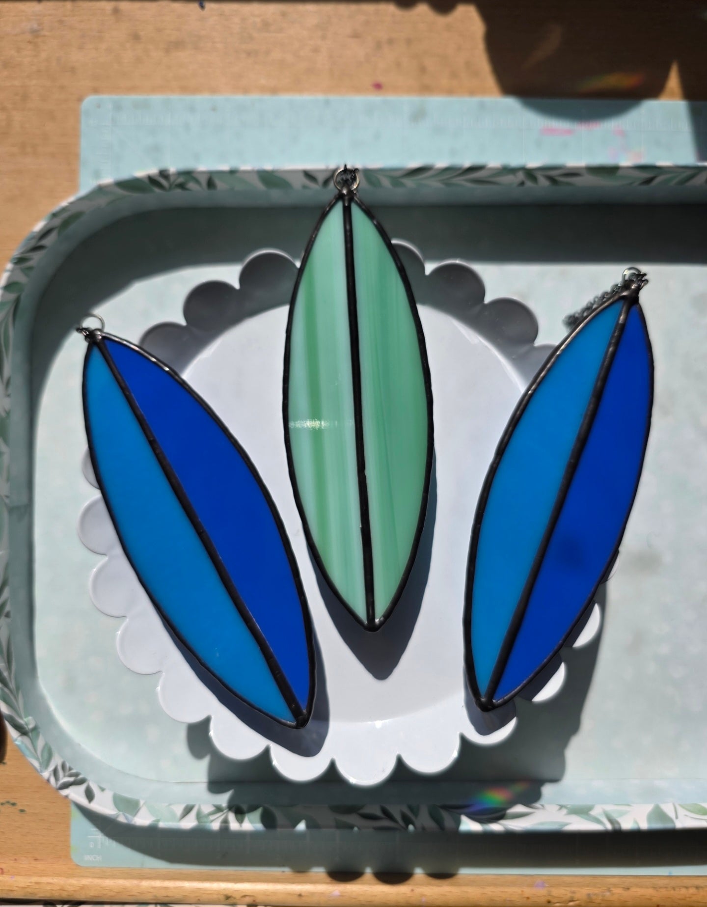 Stained Glass Surfboard