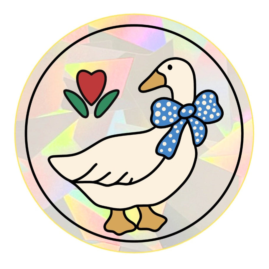 Aunt Rhody Suncatcher Sticker Decal
